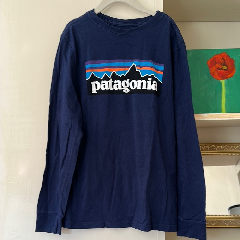 Patagonia Navy Long Sleeve Shirt